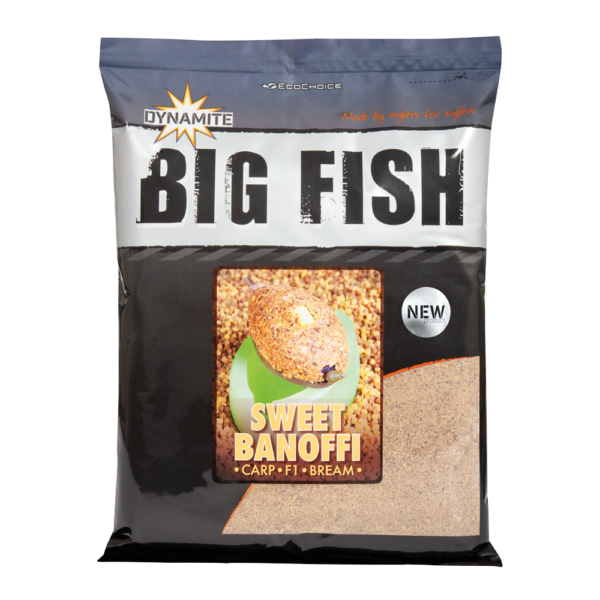 BIG FISH SWEET BANOFFI METHOD MIX GROUNDBAIT 1.8KG