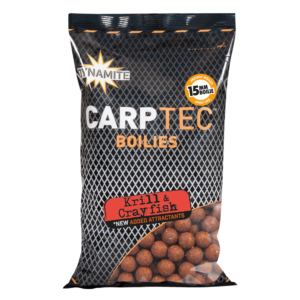 CARPTEC KRILL & CRAYFISH BOILIES 15MM 900G