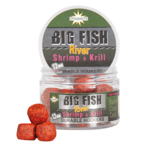 BIG FISH RIVER SHRIMP & KRILL DURABLE HOOK PELLETS 12MM