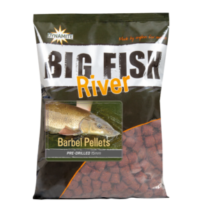 BIG FISH RIVER BARBEL PELLETS PRE-DRILLED 15MM 1.8KG