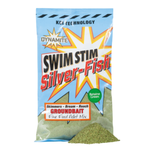 SWIM STIM COMMERCIAL SILVER FISH GROUNDBAIT GREEN 900G