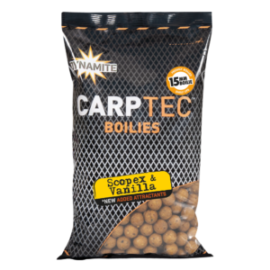 CARPTEC SCOPEX & VANILLA BOILIES 15MM 900G
