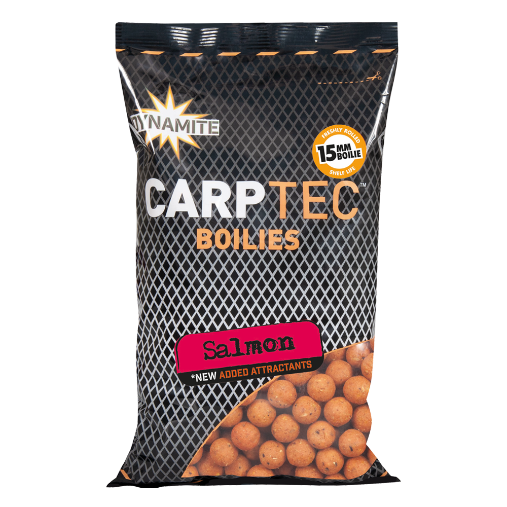 CARPTEC SALMON BOILIES 15MM 900G