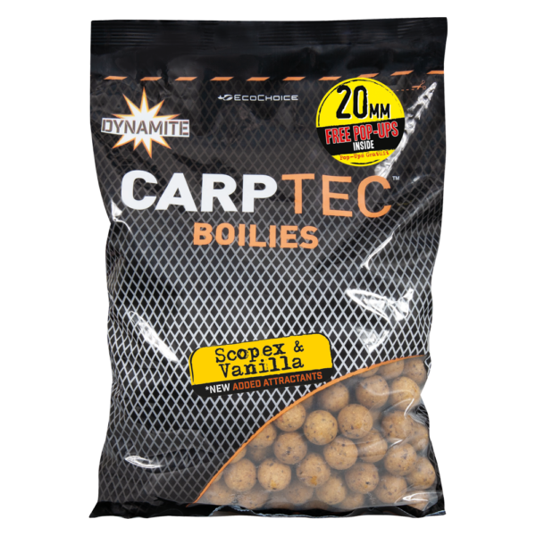 CARPTEC SCOPEX & VANILLA BOILIES 20MM 1.8KG
