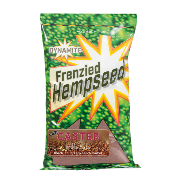 FRENZIED HEMPSEED GROUNDBAIT WITH CASTER MEAL 900G