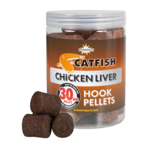 CATFISH CHICKEN LIVER HOOK PELLETS 30MM