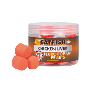 CATFISH CHICKEN LIVER FLURO POP-UPS 22MM