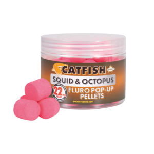 CATFISH SQUID & OCTOPUS PINK FLURO POP-UPS 22MM