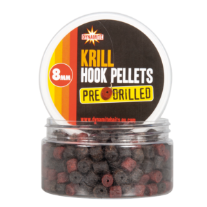 PRE-DRILLED HOOK PELLETS KRILL 8MM