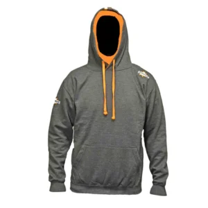 DB CHARCOAL ORANGE HOODIE L