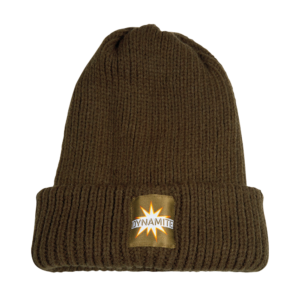 DYNAMITE CHUNKY KNIT WOOLLY HAT OLIVE
